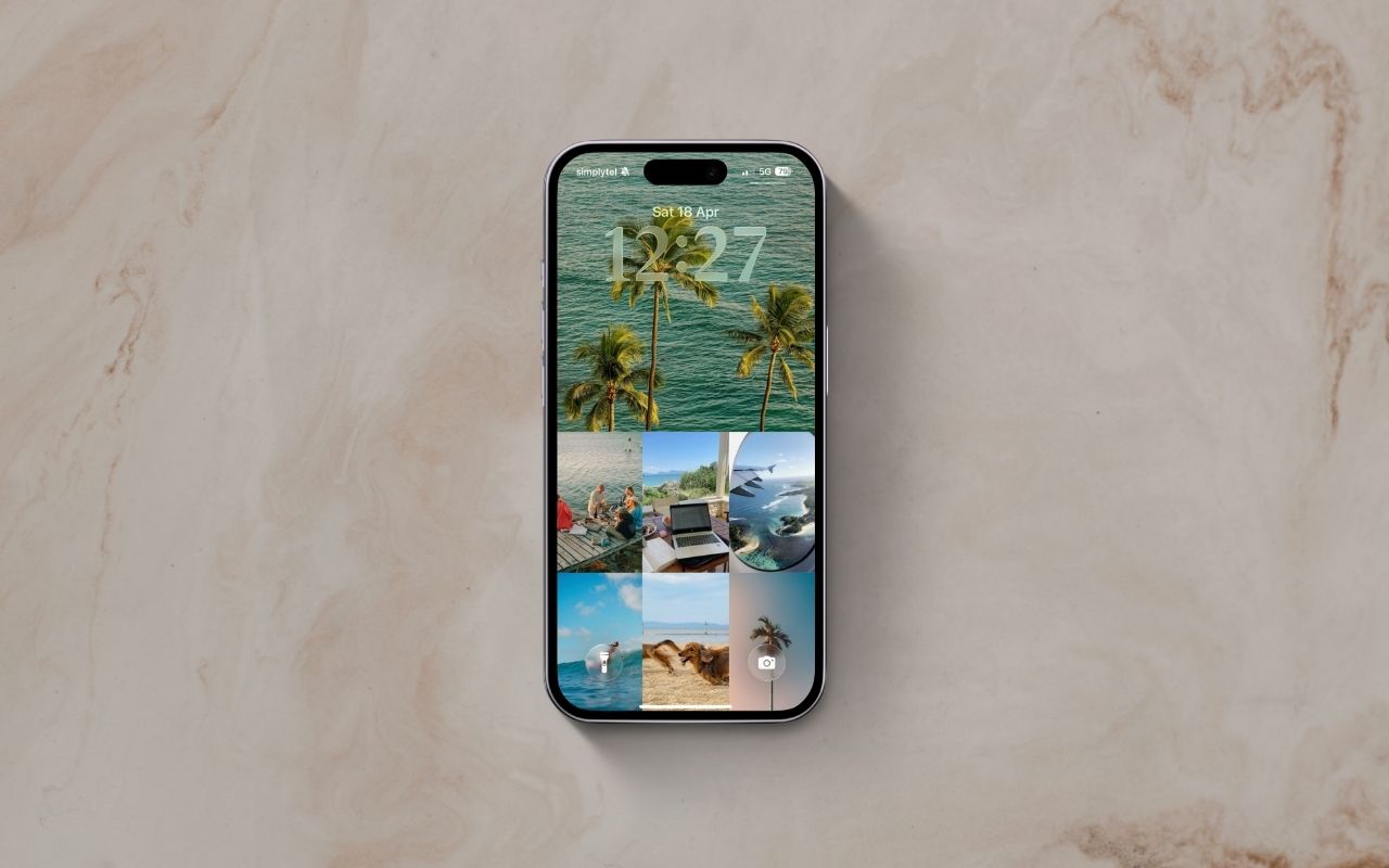Aesthetic iPhone wallpaper created with Aethel